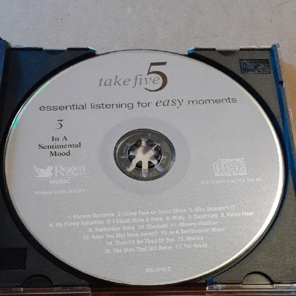 Take Five Music CD 3 Disc Set - Picture 3 of 10